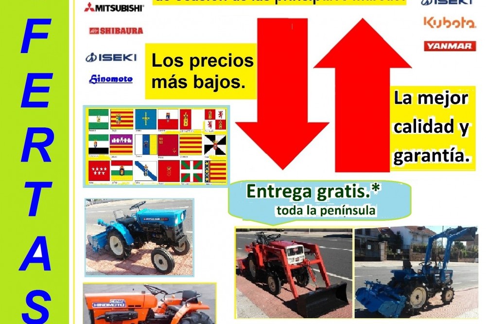 mini tractores de ocasion A-M-P Sprayers