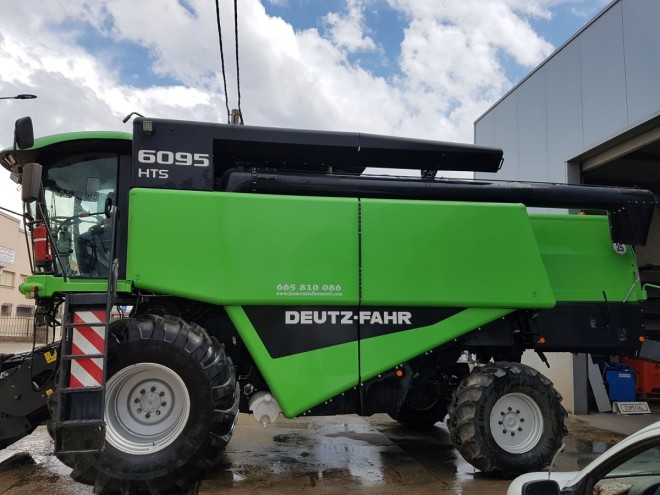 VENDO COSECHADORA DEUTZ FAHR 6095 HTS BALANCE