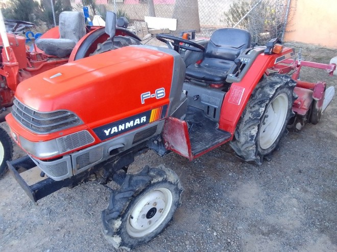 MINITRACTOR YANMAR FORTE F6 CON ROTAVATOR.