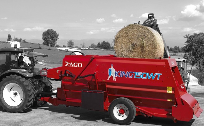 ZAGO KING WT: unifeed horizontal arrastrado