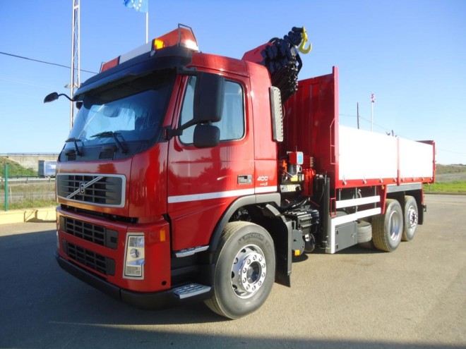 VOLVO FM 400-CAMIONES GRUAS