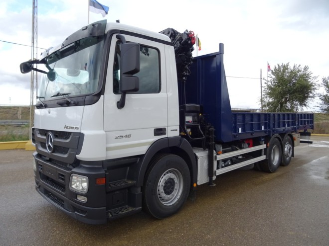 MERCEDES ACTROS 25 46-CAMIONES GRUAS Mercedes