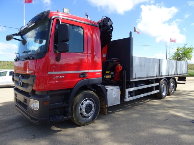 MERCEDES ACTROS 25 46-CAMIONES GRUAS Mercedes