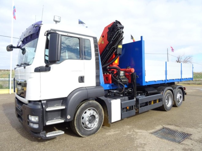 MAN TGS 26 400-CAMION GRUA