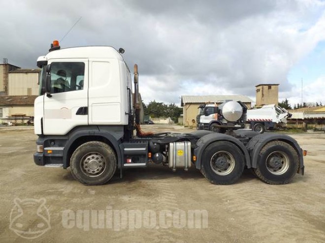 Scania R480 6x4 Hydraulic (Full Spring Suspension)