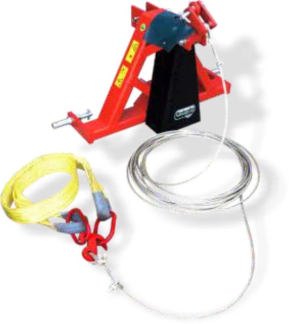 Vibrador sacudidor de frutales