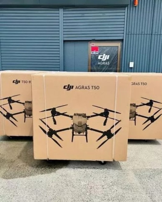 DJI Agras T50 Potente dron para fumigación agrícola Desconocida