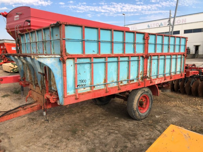 Remolque basculante 6.000 kg